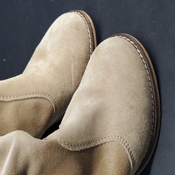 Sundance Leather Suede Western Ankle Boots EU 40 US 9-9.5 - Picture 13 of 13